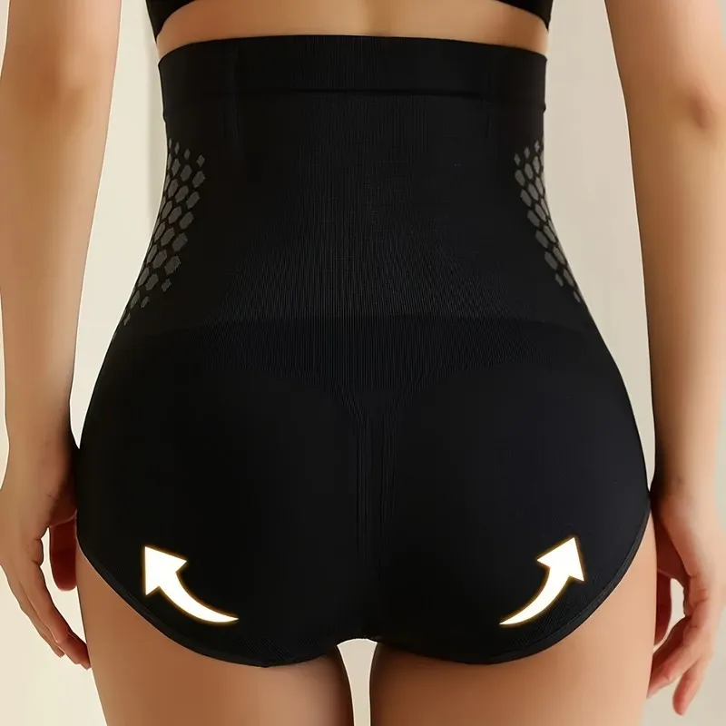 Nahtlose, hochtaillierte Shapewear-Hose, postpartale Körperformungshose, schlankmachende, Po-lifting-Unterwäsche mit Anti-Roll-Effekt für Frauen