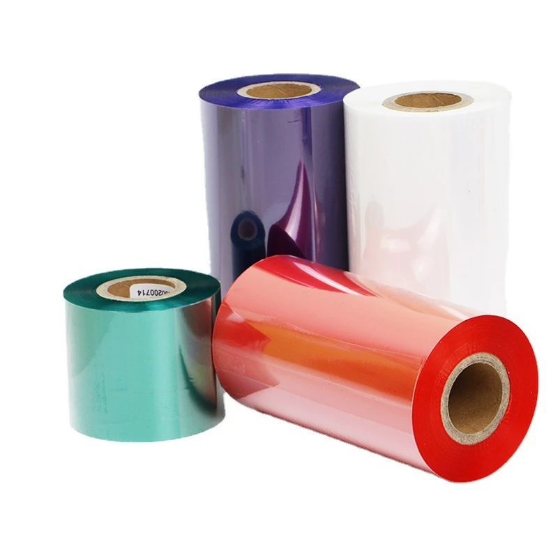 35mm Width Water-washed Label Ribbon Colorful Ribbon Foil Professional 300m Length Foil for Satin Ribbon Printer