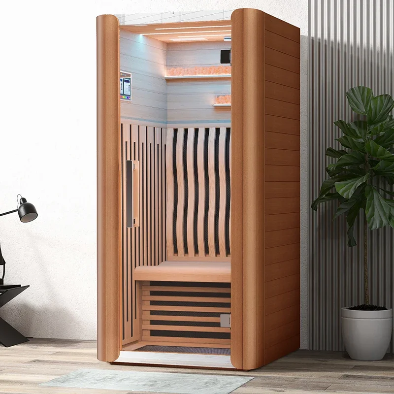 Infrared light wave physiotherapy room, steam room household single, intelligent waterless sauna