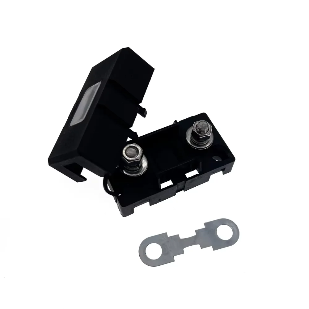 ANS Trumpet Fork Plug Fuse Kit 20A 30A 40A 50A 60A 70A 80A 100A 150A 200A with Bolt Fixed Insurance Film and Safety Plate Base view 5