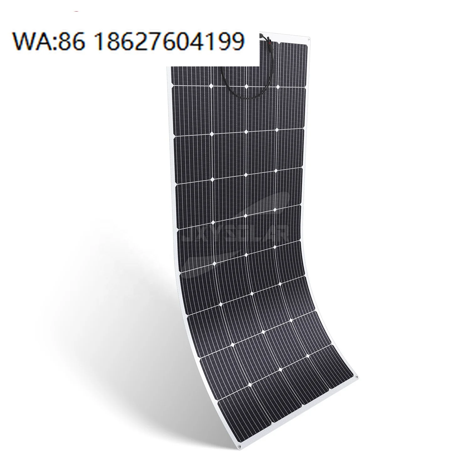 

Солнечная панель 200 Вт 12 В: Монокристаллический гибкий фотоэлектрический модуль для дома, автофургона, каравана, лодки, аккумулятора