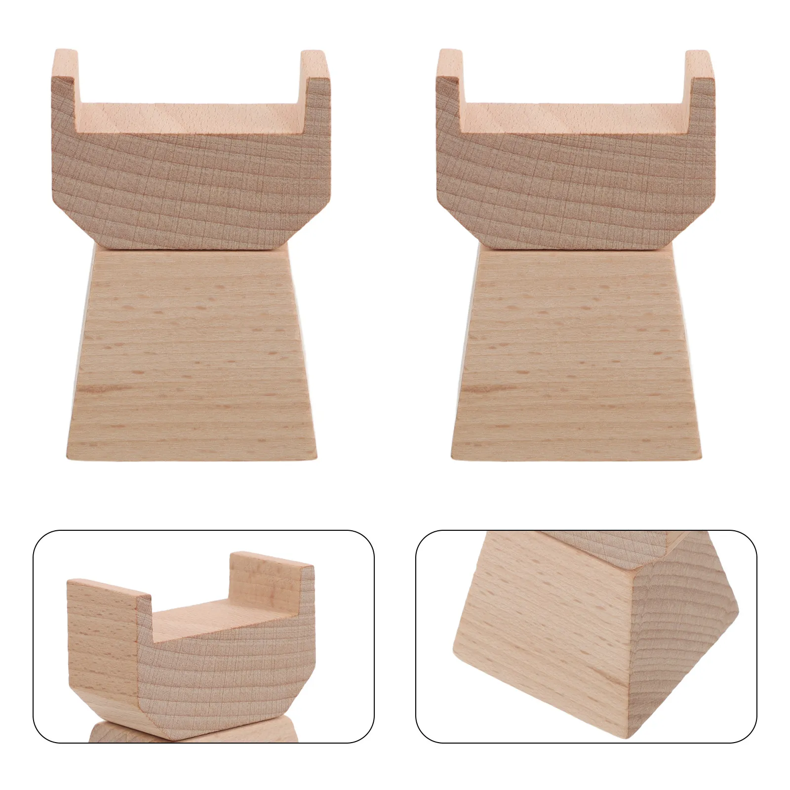 4Sets Train Track Pier Stable Support Elevated High Level Blocks Railway Bridge Riser Compatible All Major Brands