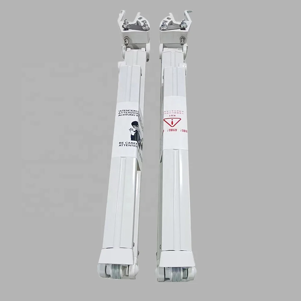ATV&UTVGULI Aluminum Alloy Remote Control Extendable White Acrylic PA Coated Folding Arm Awning