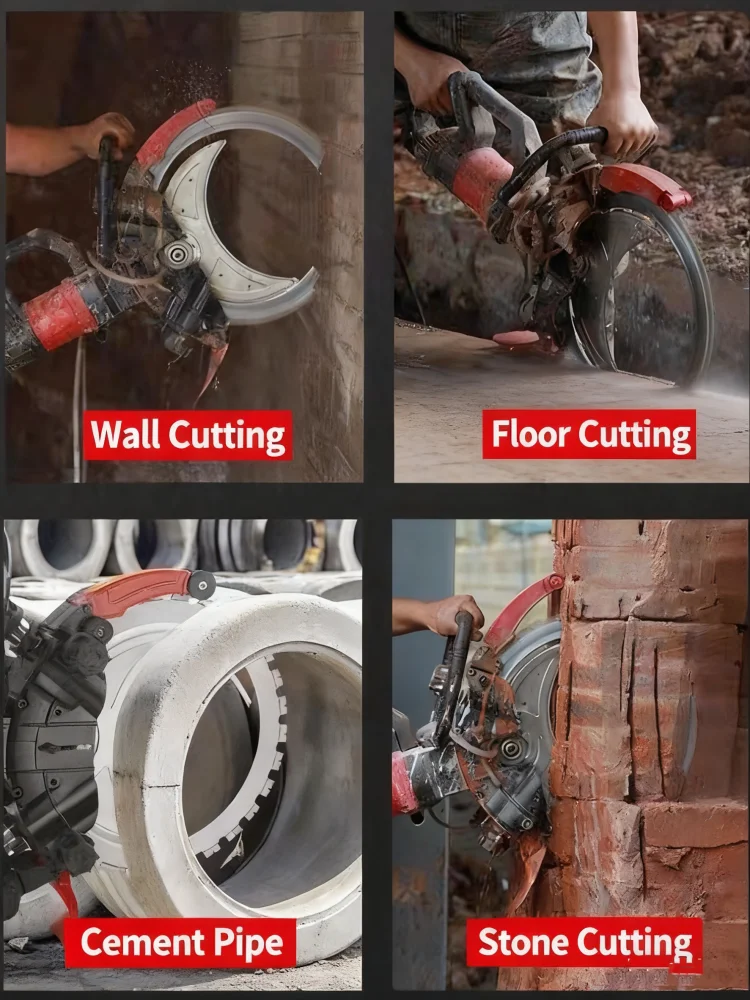 ماكينة منشار جدارية حلقية 220 فولت بسعر مناسب وسهولة الصيانة لقطع الأسلاك الفعالة للبناء والتجديد #4