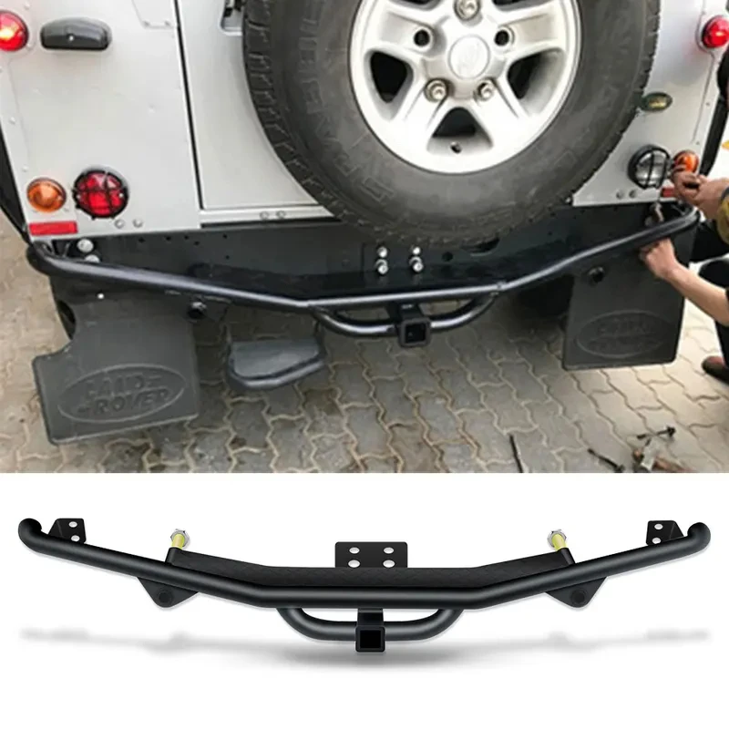 

4x4 Steel Rear Bumper For 110 90 Accessories Offroad Rear Bull Bar