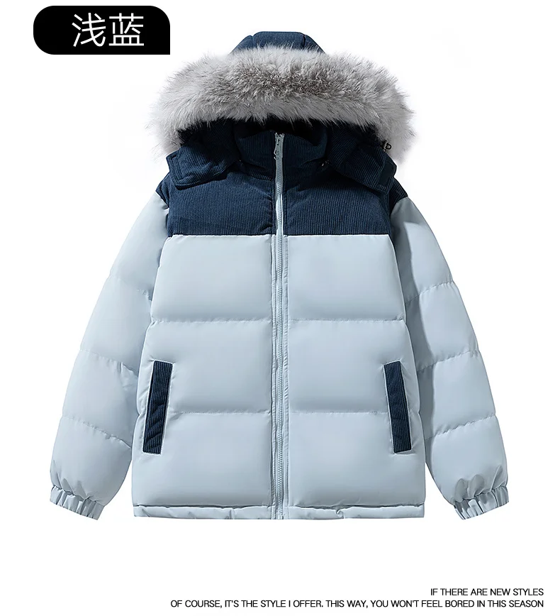 New Style Hooded Warm Parkas Coats for Men Outdoor Comfortable Windproof Male Clothes Fashion All-match Outerwear Winter Thicken