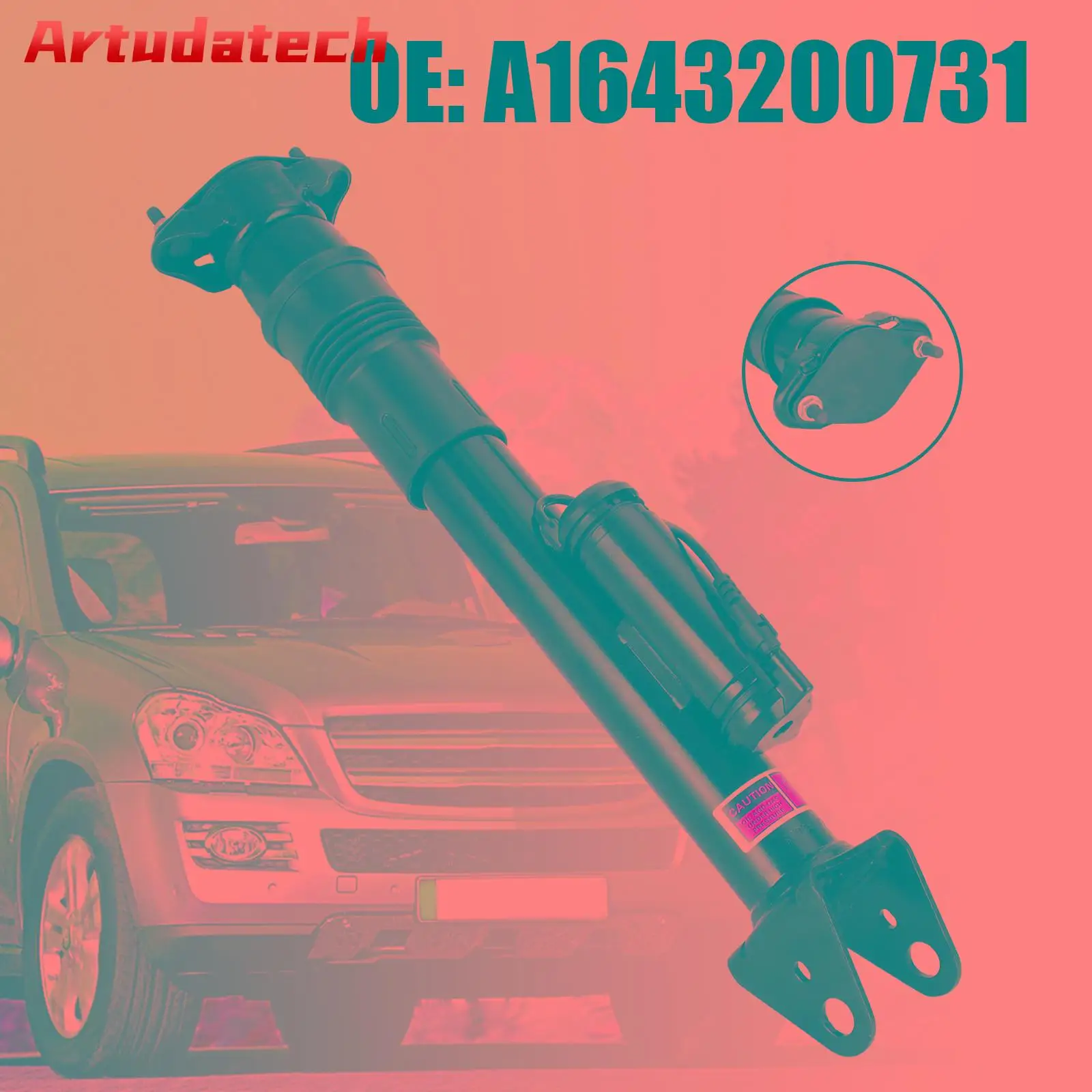 Artudatech Air Suspension Shock Absorber w/ADS Rear for Mercedes-Benz GL320 GL350 GL450 Car Accessories