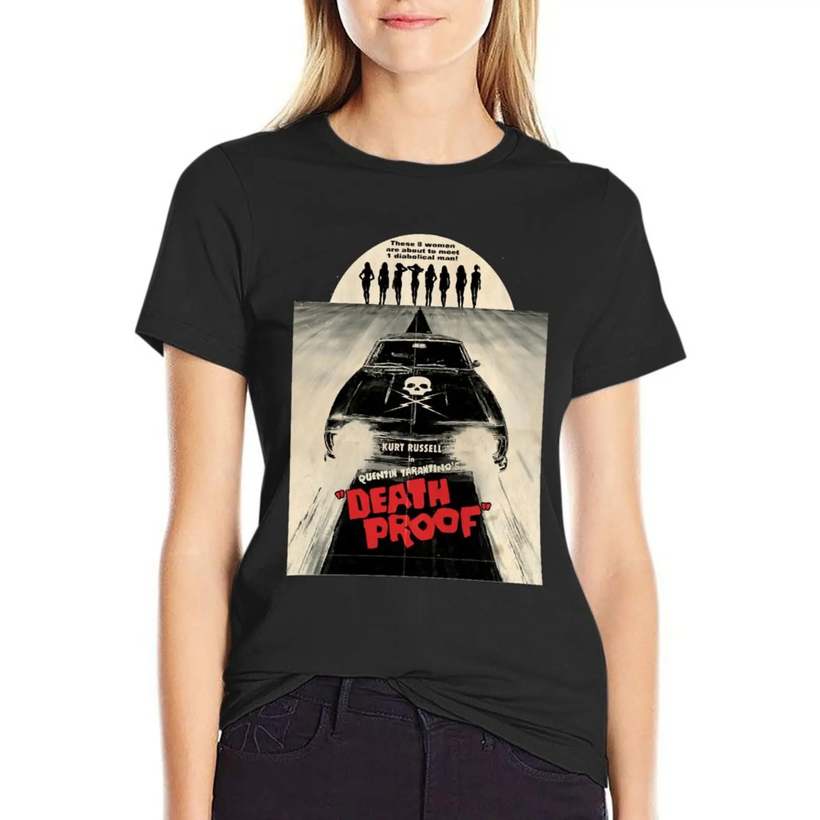 

Death Proof (HQ) T-Shirt funny sports fans oversized black t shirts for Women