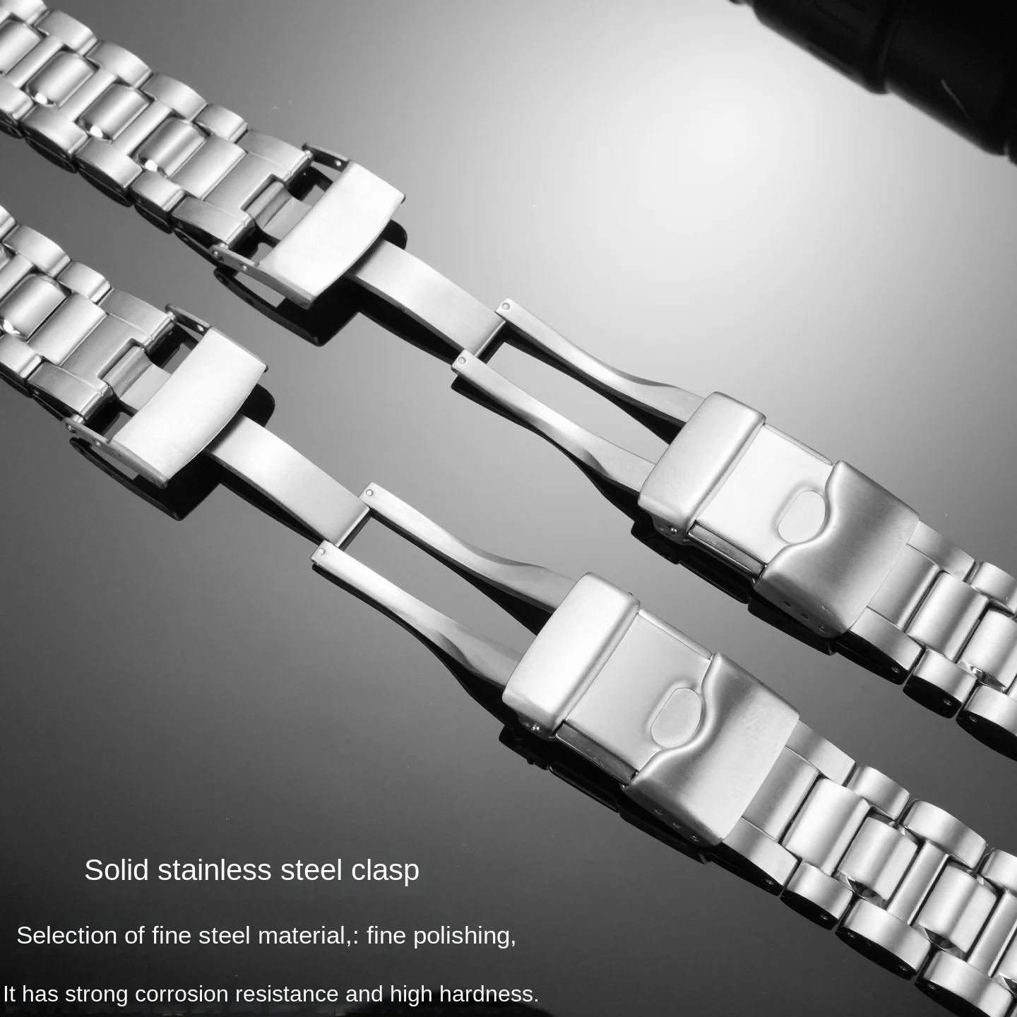 حزام من سبائك التيتانيوم عالي الجودة لسلسلة كاسيو أوشنوس OCW-650T OCW-600.610 حزام معدني للرجال ملحقات حزام خفيف الوزن