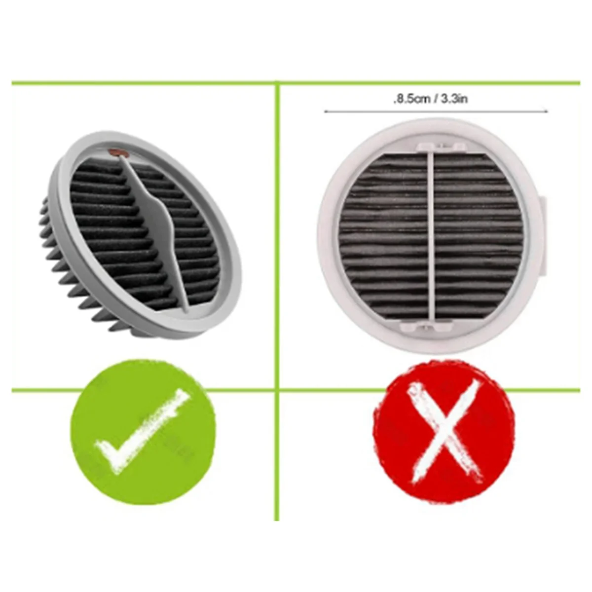 Suitable for Vacuum Cleaner Accessories NEX/NEX2 Plus/Pro/F8 PRO Filter