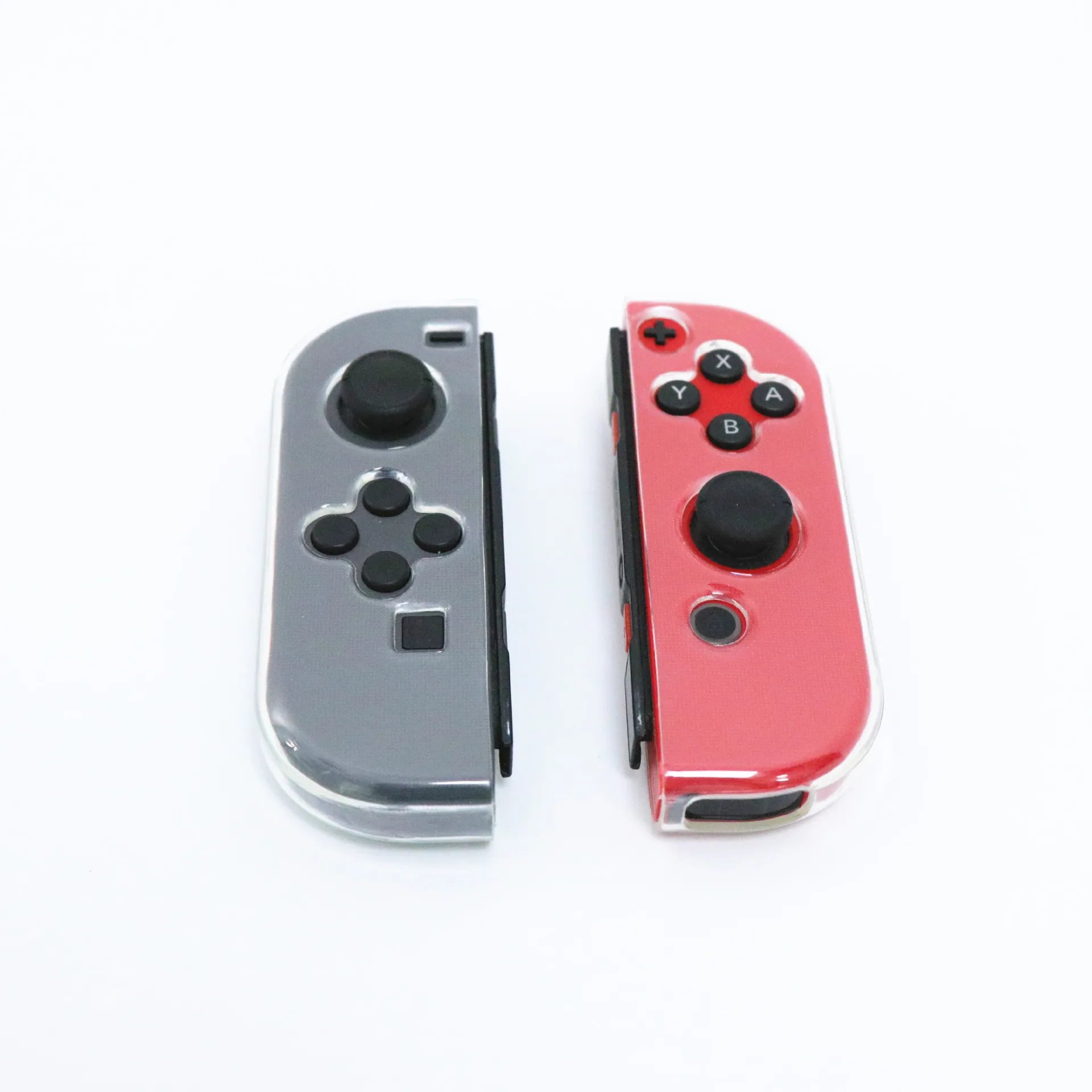 Прозрачный блестящий защитный чехол для контроллера Nintendo Switch 2/NS Oled Joy-Con, блестящий матовый мягкий протектор из ТПУ