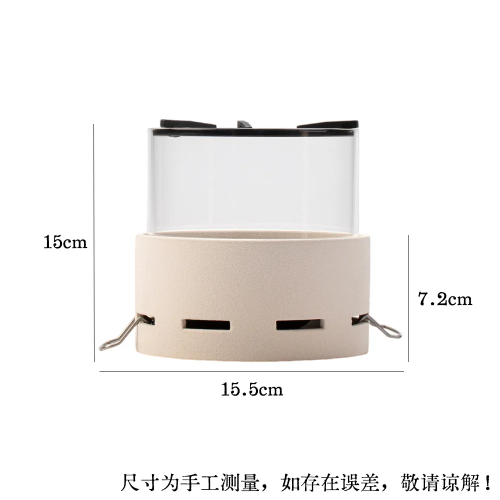 Japanese Style Ceramic Class Tea Warmer Holder Alcohol Burner Stove Household Kettle Stand Baked Milk Jar Carbon Furnace Cafes