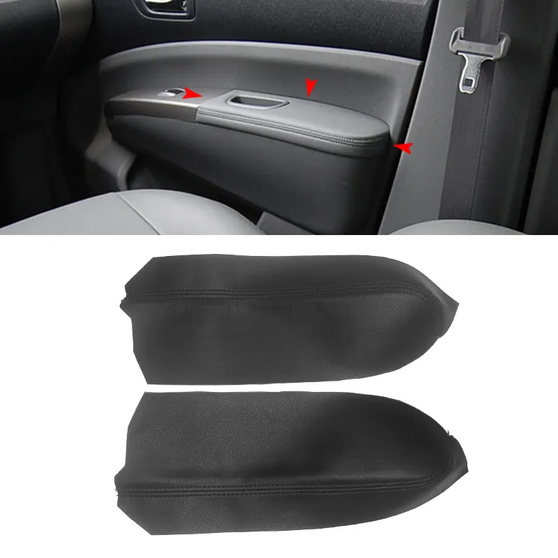 

Microfiber Leather Protective Trim For Toyota Prius 2004 2005 2006 2007 2008 2009 Car Interior Door Armrest Panel Cover