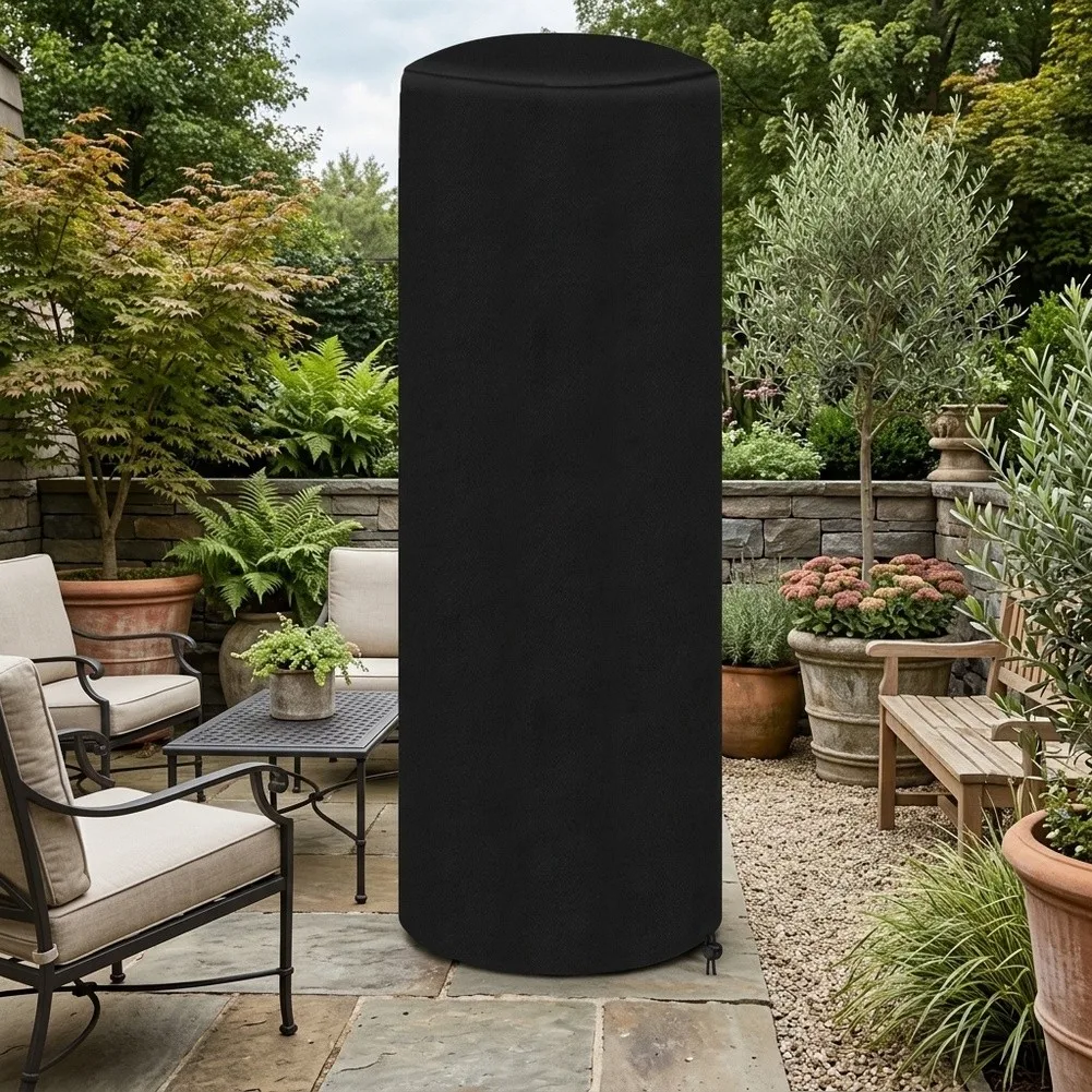 Protective Heater Cover for Patio Use with Waterproof 210D Oxford Fabric Providing Dust and Weather Protection