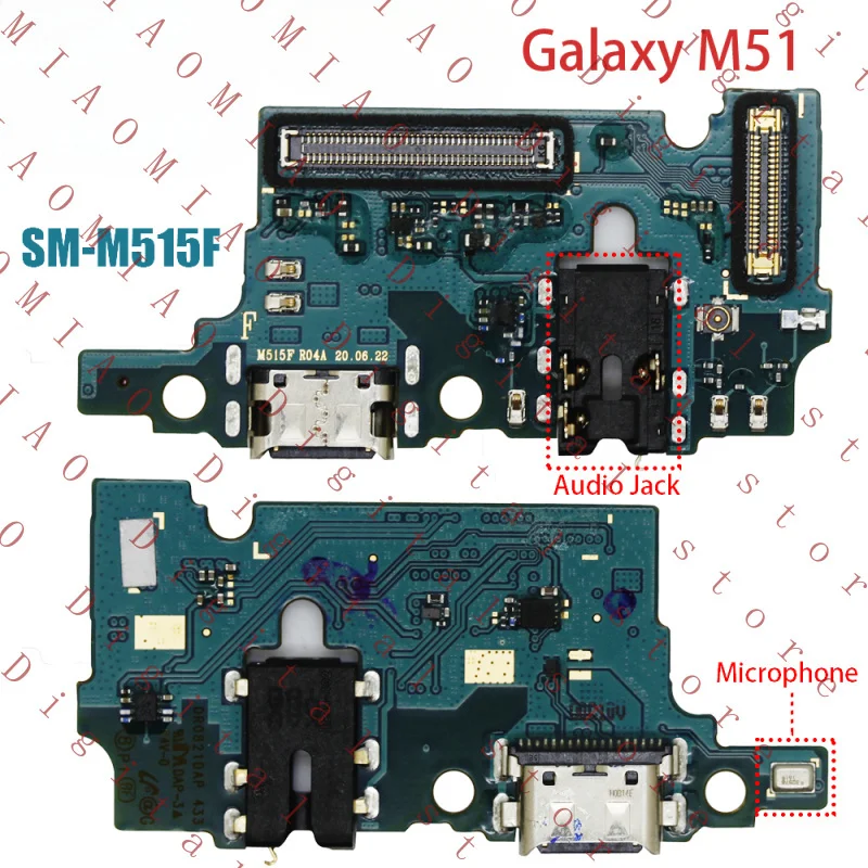 

Плата зарядного порта USB Type-C OEM для Samsung Galaxy M51 SM-M515F