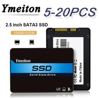 5-20PCS SATA3 2.5 SSD 120GB 128GB 240GB 256GB 480GB 512GB Wholesale Hard Drive Disk Solid State Drives for Desktop Laptop SSD