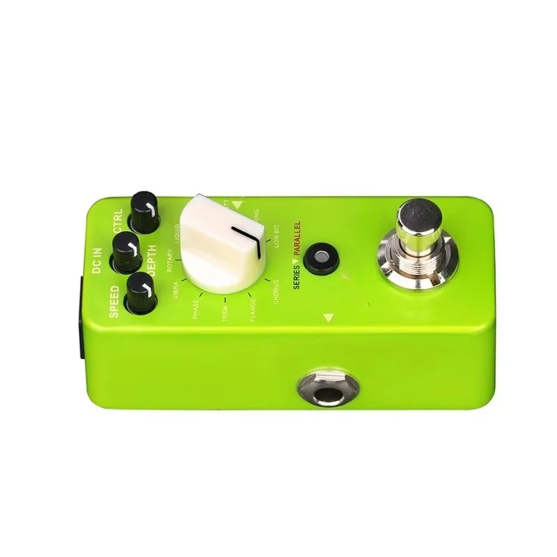 Multi-Modulation Effect Pedal 11 Modulation Effect Tap Speed Control True Bypass Full Metal Housing