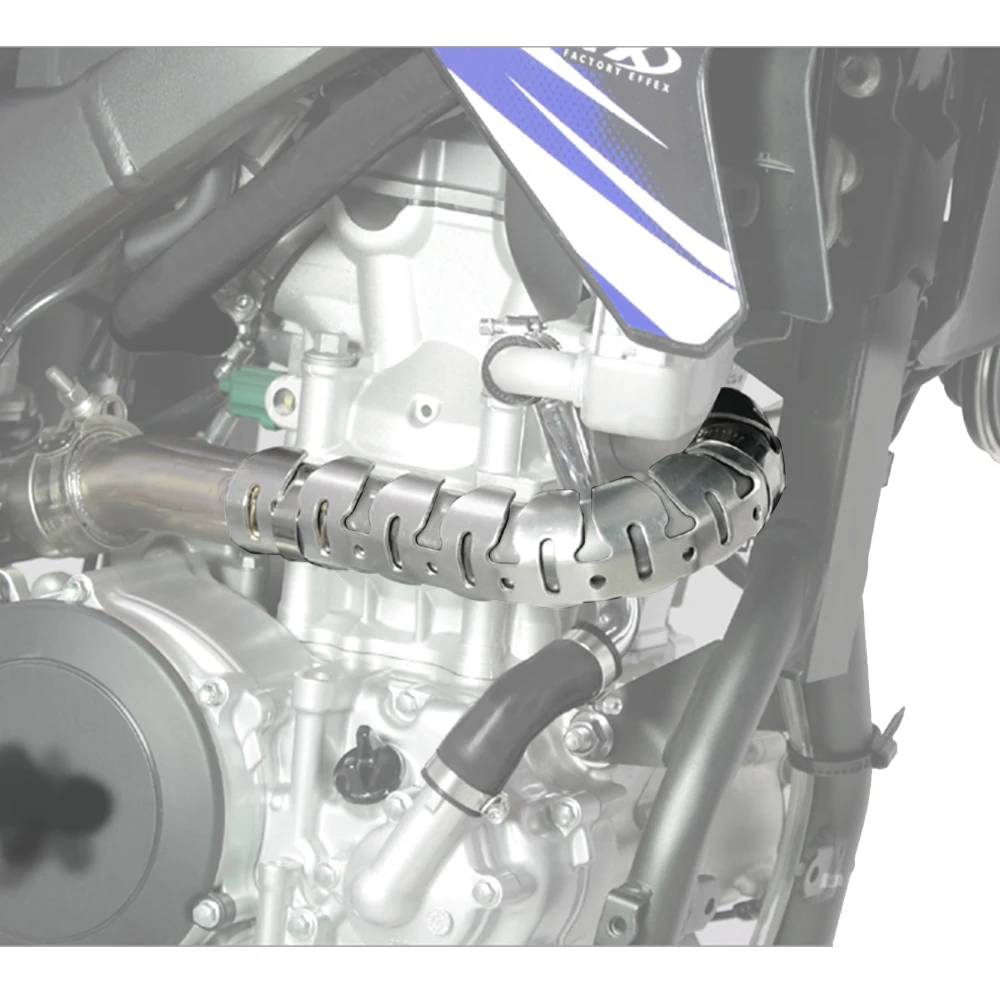 

For Honda CRF150RB CRF250R CRF450R KX250 KX450 YZ450F YZ250F RMZ250 RMZ 450 Z 4 Curve Exhaust Muffler Pipe Heat Shield Cover