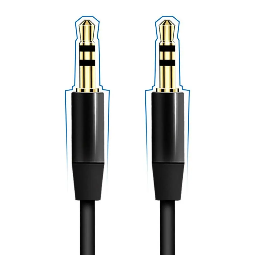 3.5mm Jack Audio Extension Cable Gold Plated Colorful AUX Cable Audio Cable PVC Tinned Copper 3.5 Mm Jacks Speaker Wire Car