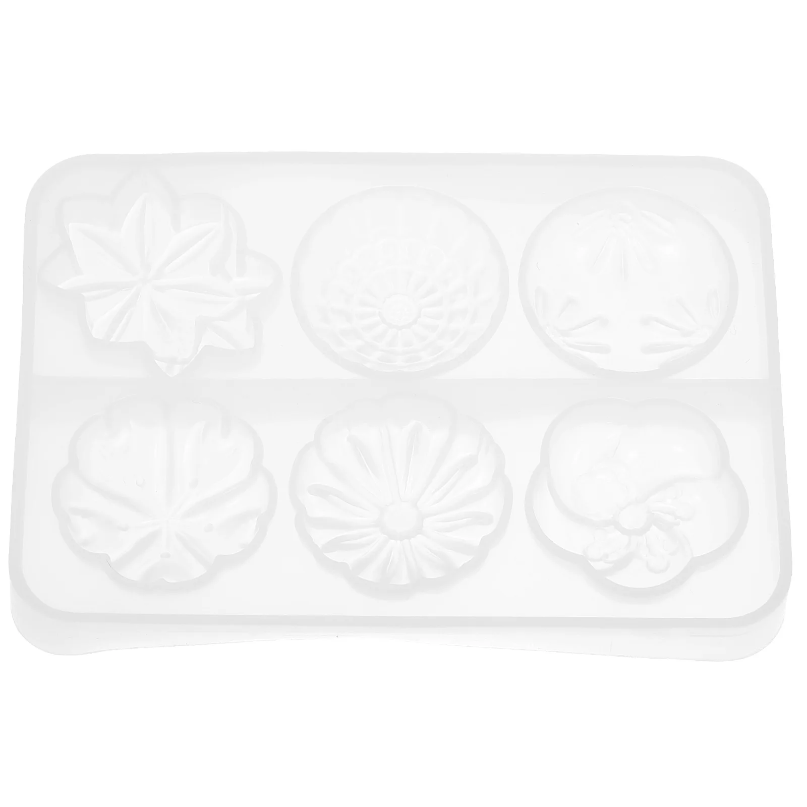 

Mold and Fruit Biscuit Chocolate The Circle Shaped Silica Gel Silicone Candy Molds Man