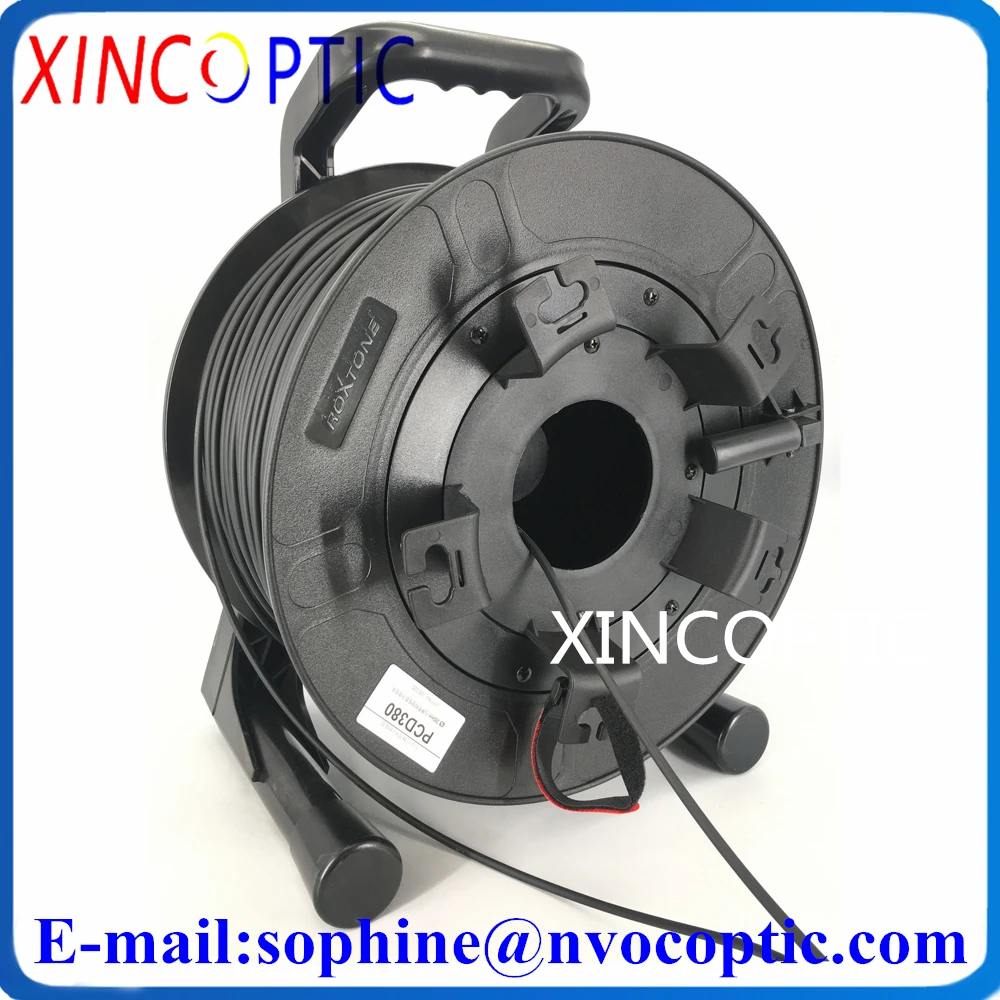 Cable Drum PCD235 PCD310 PCD380 for 4/6/8/12/16/24Cores DVI CPRI Outdoor Fiber Optical Patch Cord Unbreakable Roll/Reel