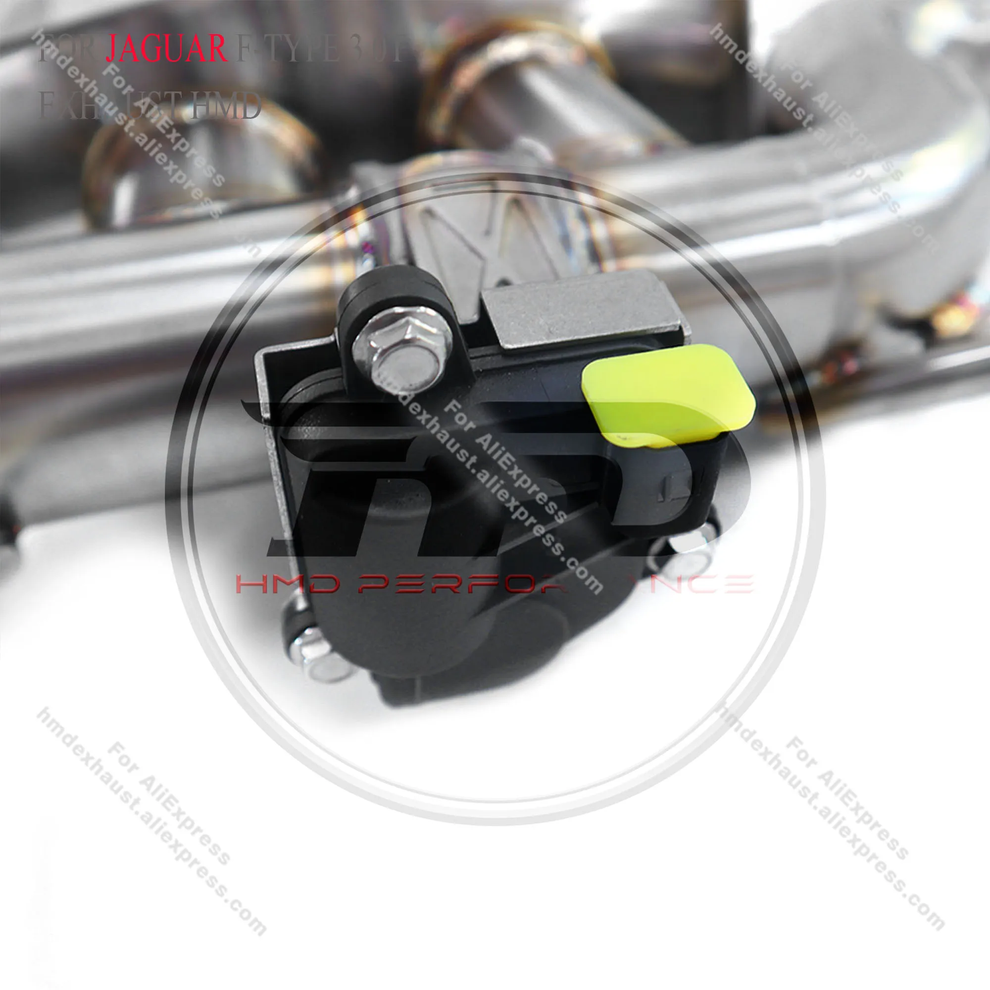 Catback for Jaguar F-type 3.0T Exhaust Stainless Steel Electronic Valve Muffler Tips Remote Control Exact Fit HMD 🚗