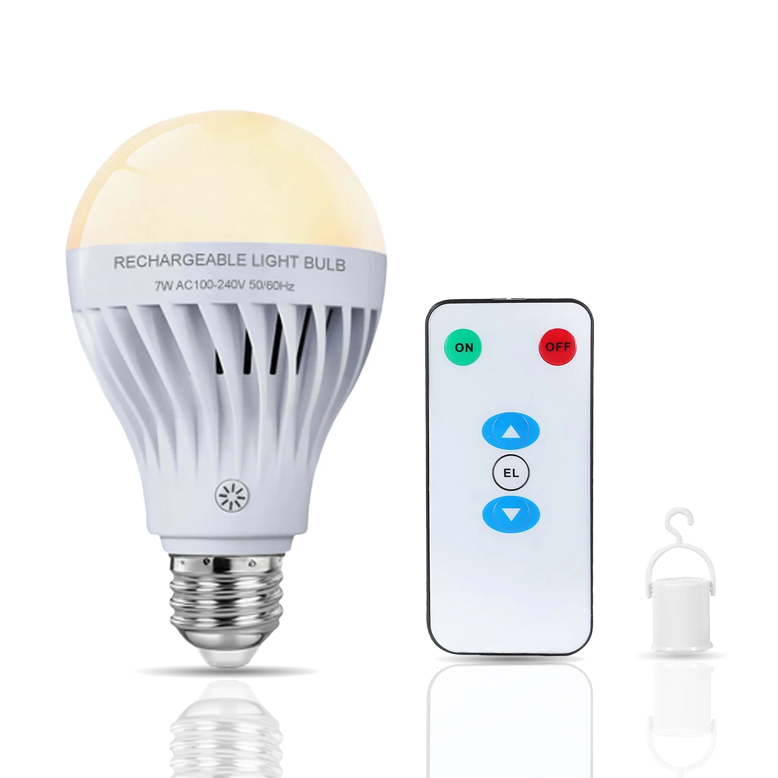 Batteria Lapadina ricaricabile USB con telecoando, 7W ultifunzione