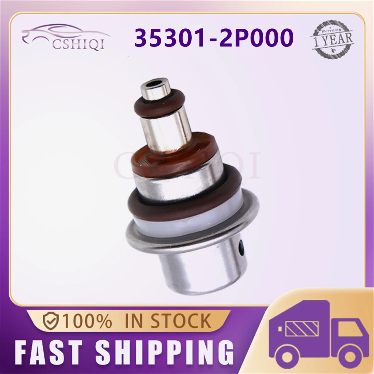 35301-2P000 Fuel Pressure Regulator For Hyundai Accent Elantra Tucson Sorento Kia Sportage 2.4L 2010-2014 PR4177 353012P000