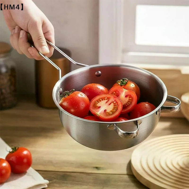 Stainless Steel Colander Spoon DETACHABLE Head Strainer for Pasta Rice Vegetables Kitchen Tool for Efficient Food Draining Tasks