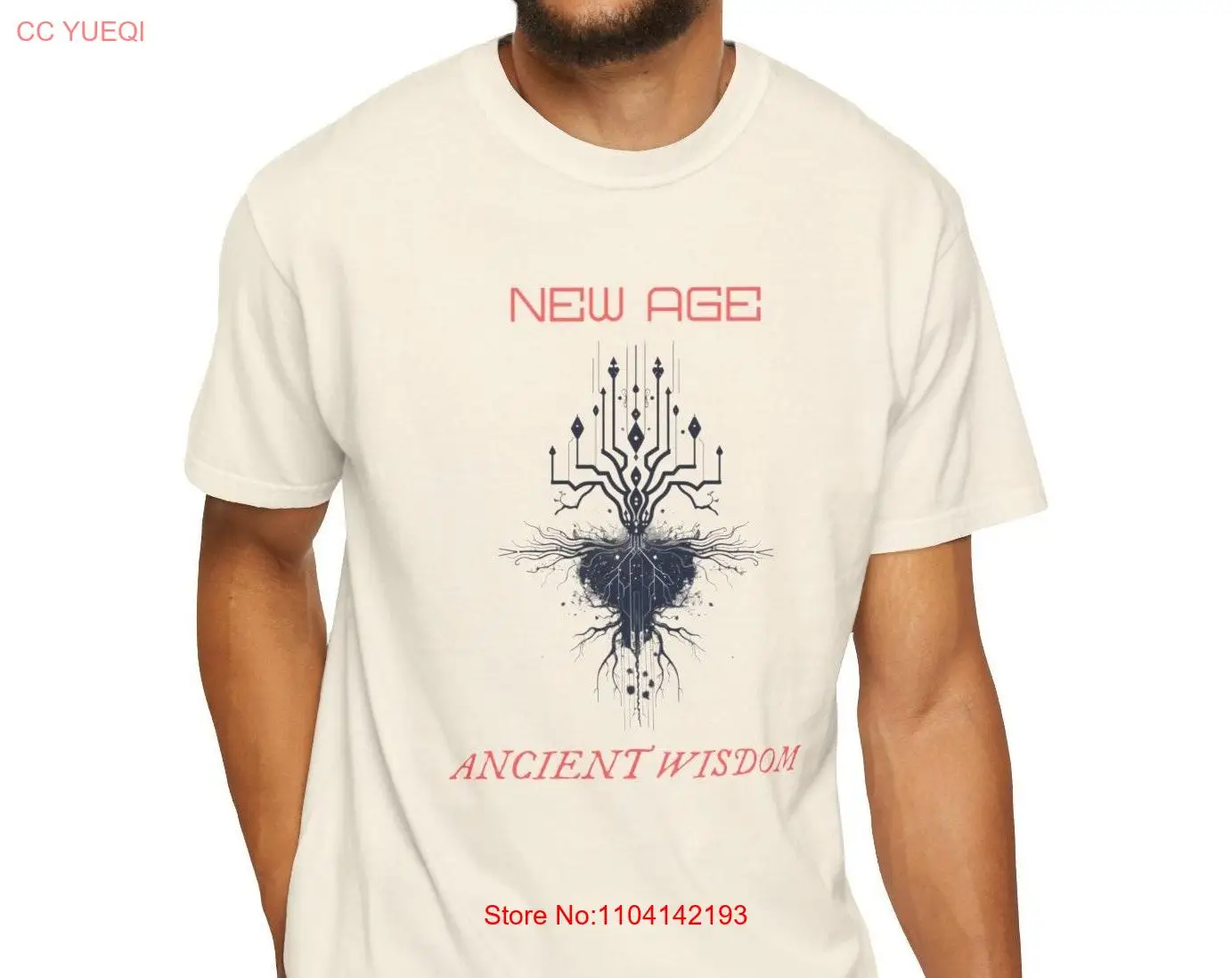 New Age Ancient Wisdom T shirt Timeless Philosophy Nature Inspired Soft Cotton Eco Friendly Modern Insight