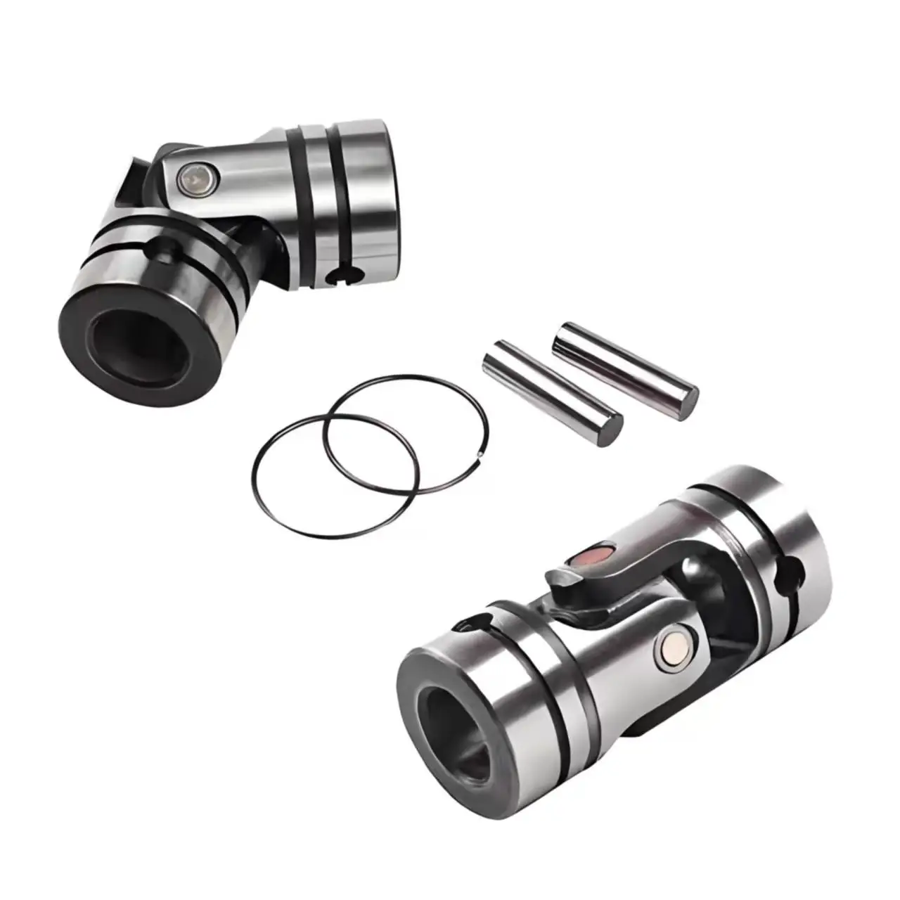 1 قطعة الدقة عبر اقتران العالمي المشترك اقتران الحفر والتنصت أجزاء الآلة 40CR الفولاذ المقاوم للصدأ نقل رمح #5