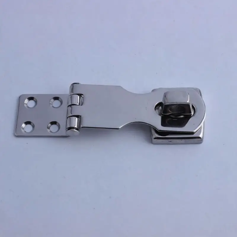 Marine Stainless Steel Door Lock Buckle, Window Door Hatch Folding Hinge, Yacht Rotary Eye Lock Safety Buckle