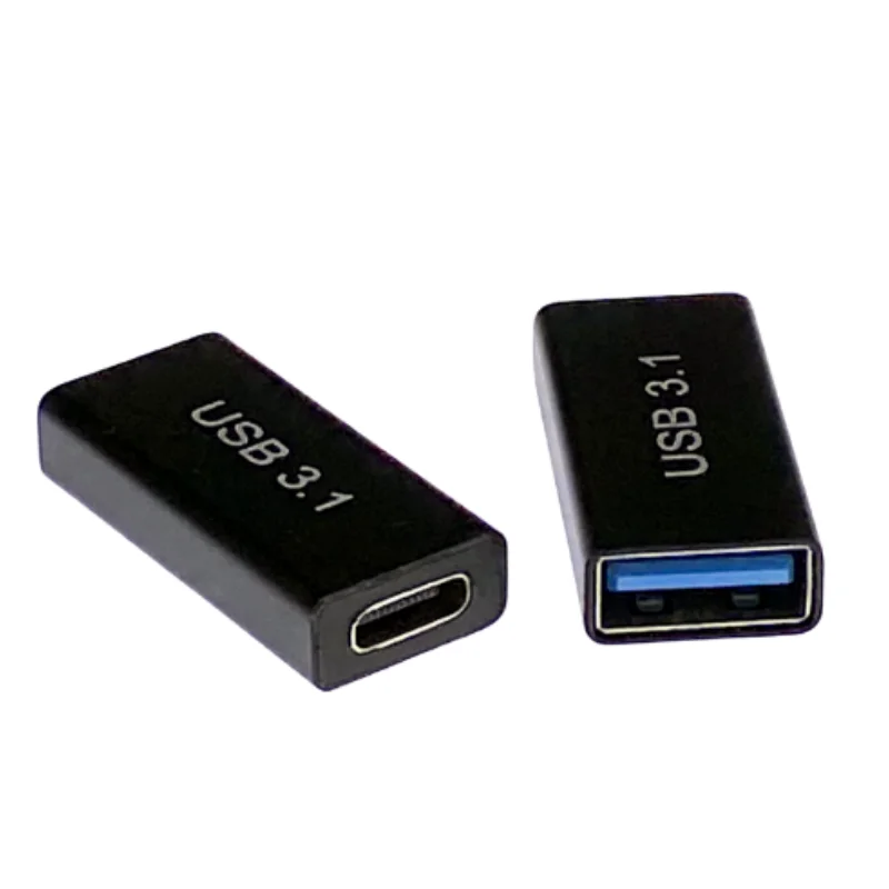 1 Stück USB 3.0 Koppler Buchse auf USB Typ C Buchse Adapter Superschneller USB3.0 Typ-C Verlängerungsanschluss Konverter – Detail 3