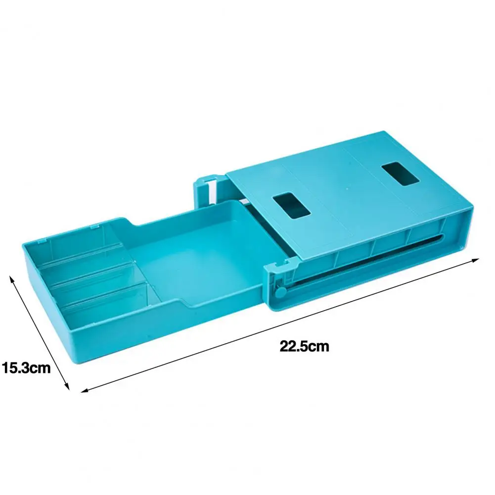 Ящики для хранения под столом, съемный выдвижной ящик, самоклеящийся под столом