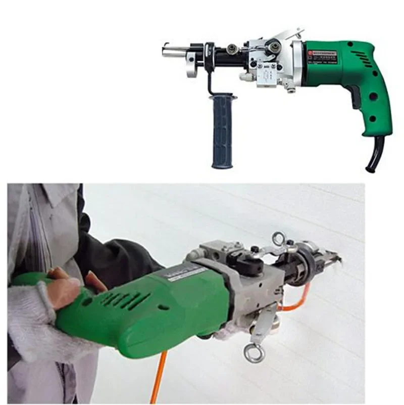 ZQ-III commercial grade pneumatic hand tufting gun Rug machines (Can do both Cut Pile and Loop pile)