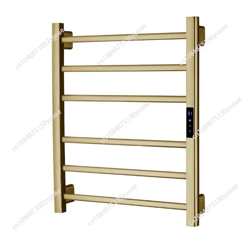 Stainless steel electric towel rack, constant temperature heating towel strip