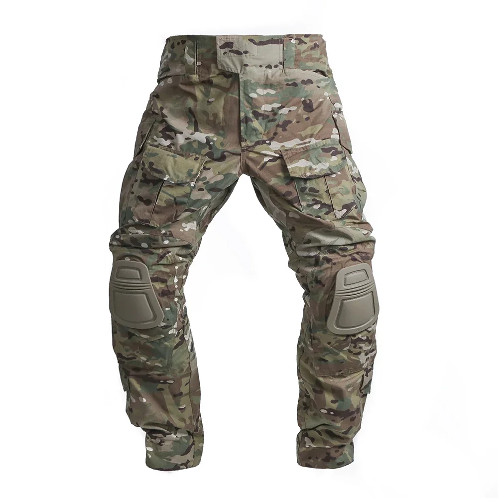 Emersongear G3 Combat Pants Camo Pants Hiking Outdoor Tactical Pants Outdoor Hunting Genuine Mens Cargo Trousers MC 40W 42W