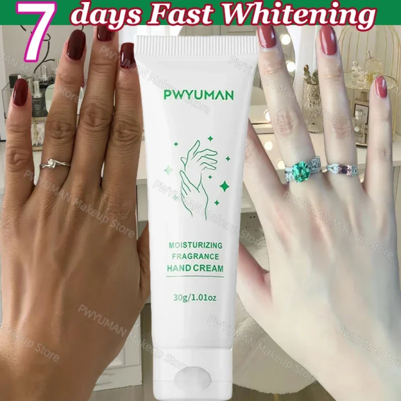 Wrinkle Removal Anti-Crack Hand Cream Fast Whitening Anti Drying Repair Serum Fade Fine Lines Moisturizing Soften Hand Skin Care