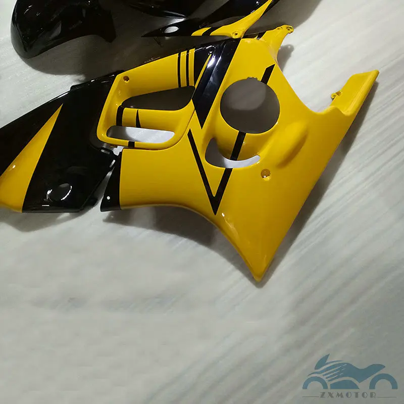 Motorcycle parts for HONDA CBR 600 F3 fairings 1997 1998 CBR600 F3 97 98 yellow black aftermarket bodywork fairing kit  A1