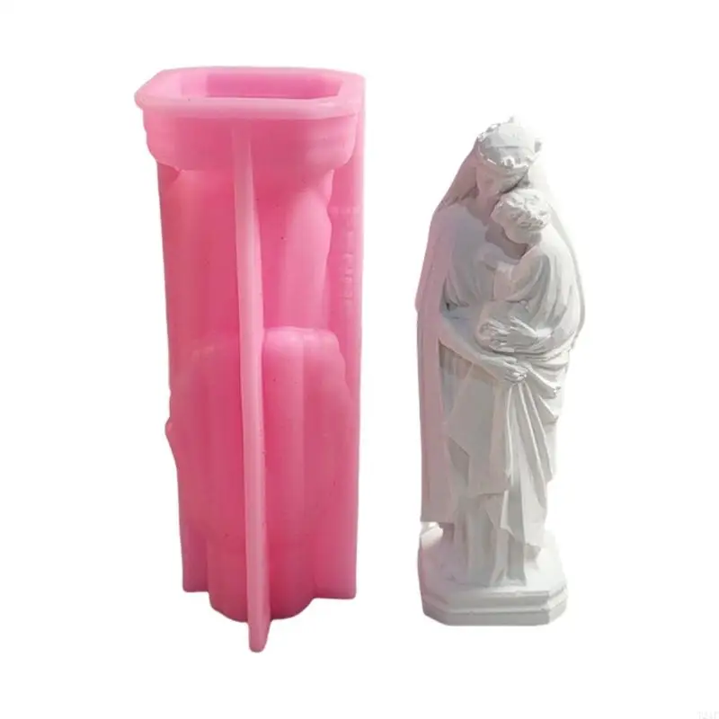 T21F Handcraft Lovers Stylish Virgins Candle Cup Mold Sturdy Silicone Portable Accessory for Home Decoration and Gifts