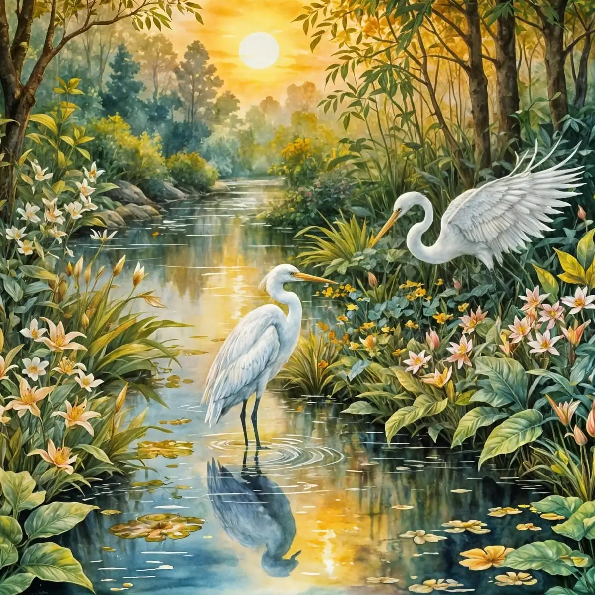 

Natural Forest Landscape 500 PCS Jigsaw Puzzles Challenging Family Activity Games for Gameroom Bedroom Livingroom Gift