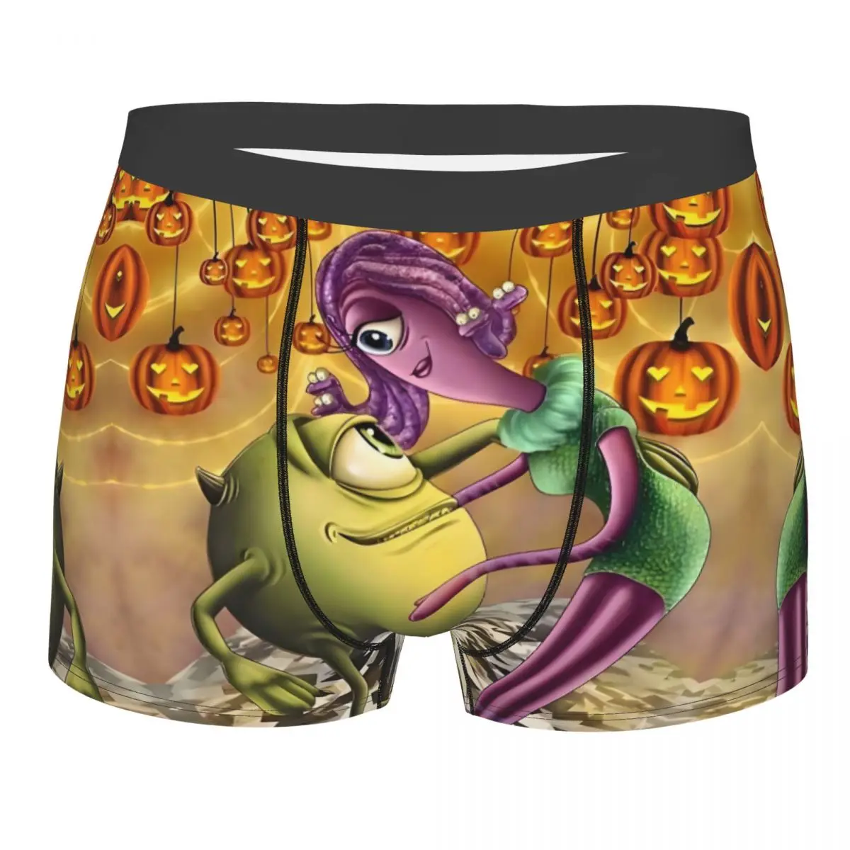

Male Fashion Cartoon Monsters University Anime Underwear Children's Comedy Film Boxer Briefs Stretch Shorts Panties Underpants