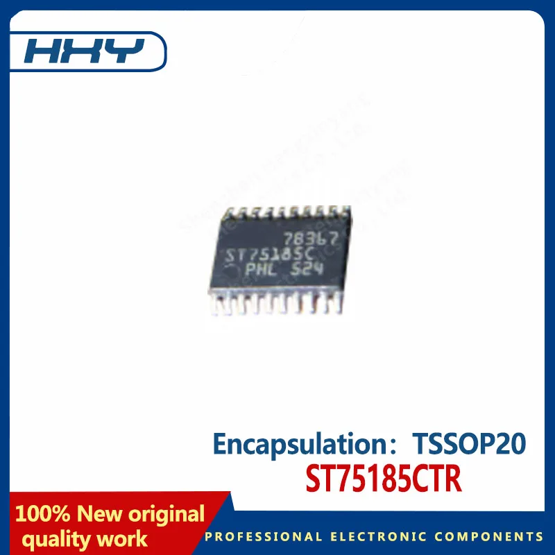 

5PCS ST75185CTR TSSOP20 RS-232 transceiver driver ics