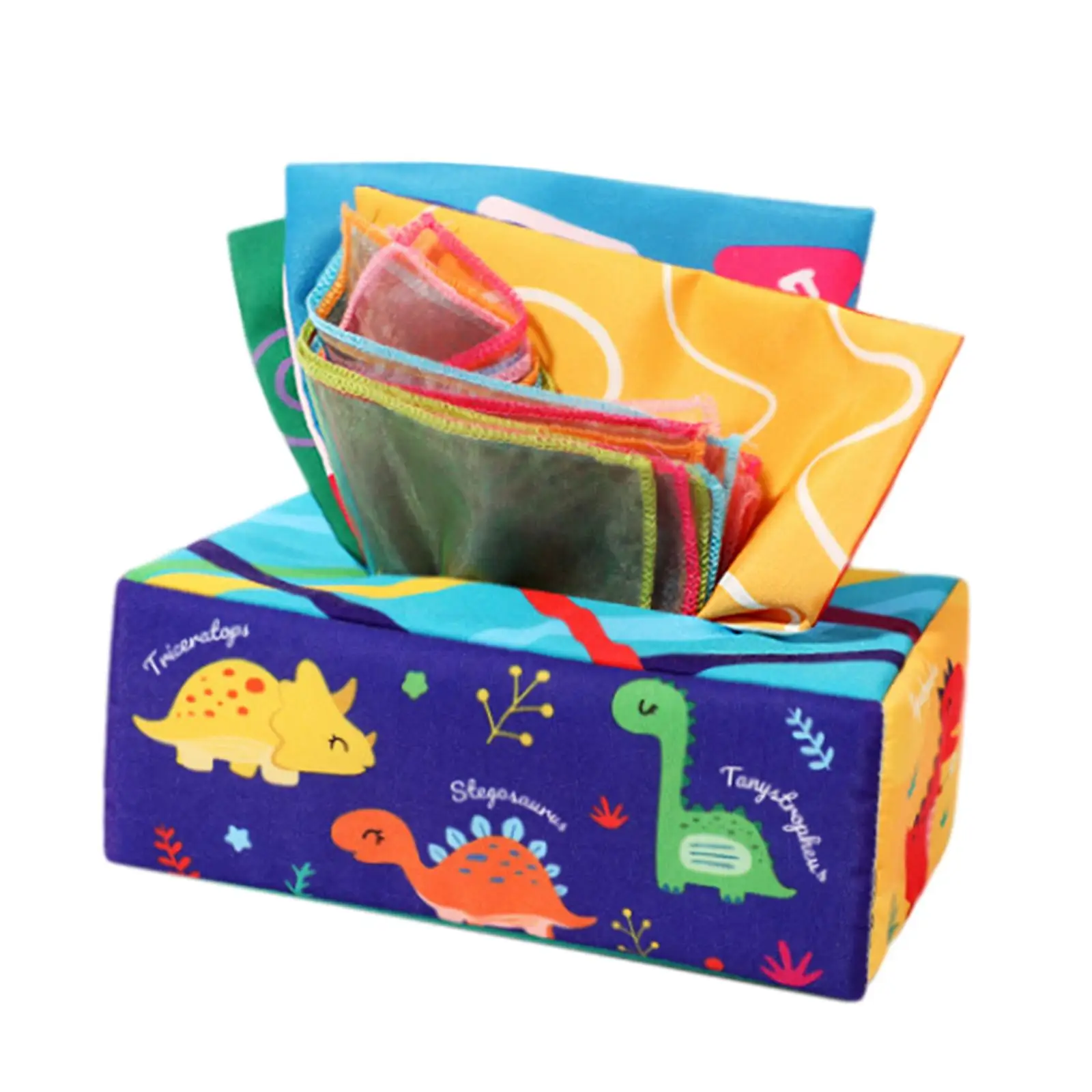 

Pull Tissues Activities Sensory Toy for Babies Baby Boys Girls Gifts Infants 10 silk 3