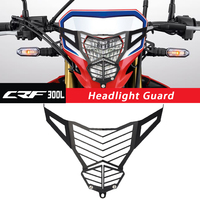 2025 Motorcycle FOR HONDA CRF250L CRF300L CRF 250 300L 2021 2022 2023 2024 Headlight Protector Grille Guard Cover crf300l crf250
