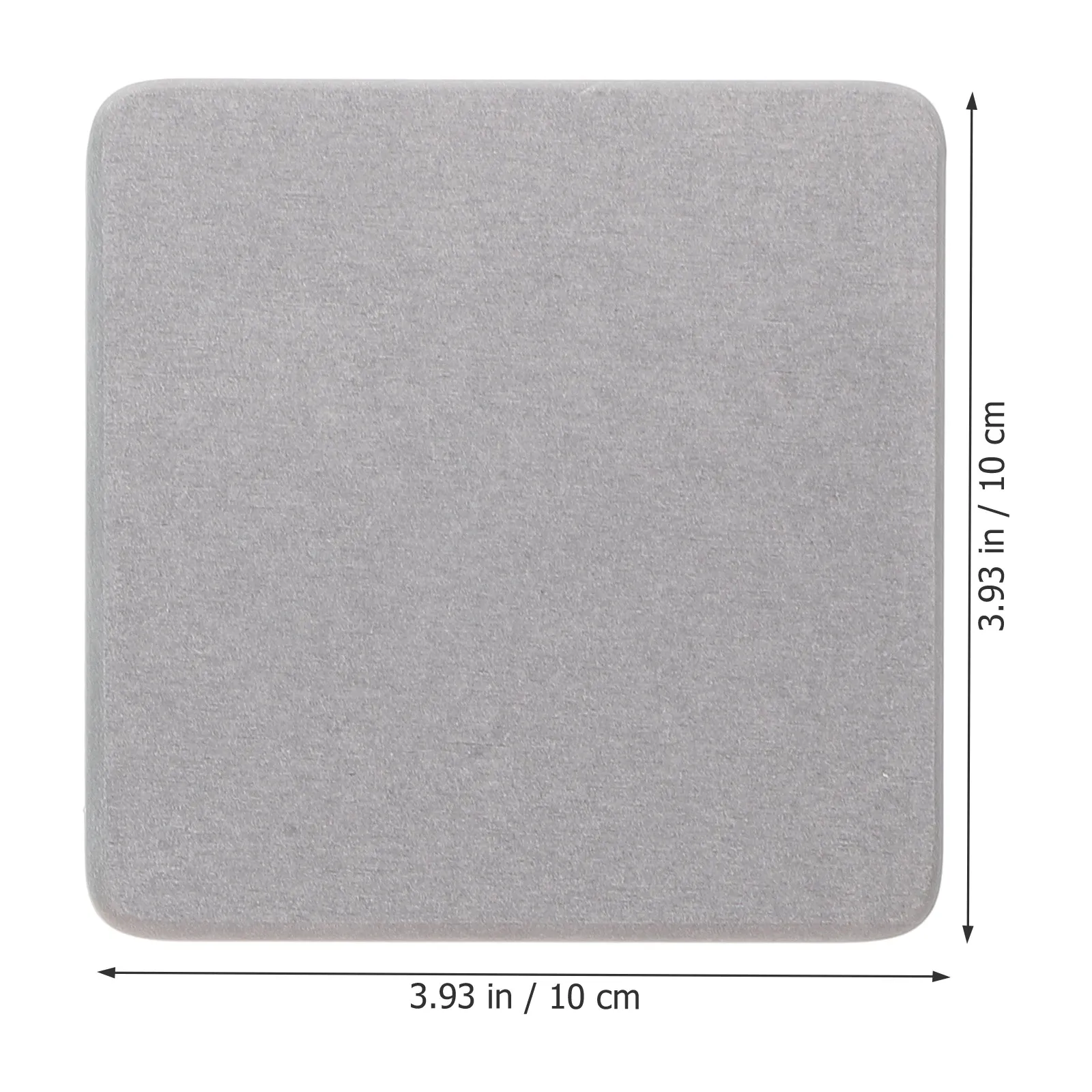 4Pcs Bathroom Cup Coasters Absorbent Diatomite Sink Pads Quick Dry Non Slip Countertop Mats for Washroom Vanity