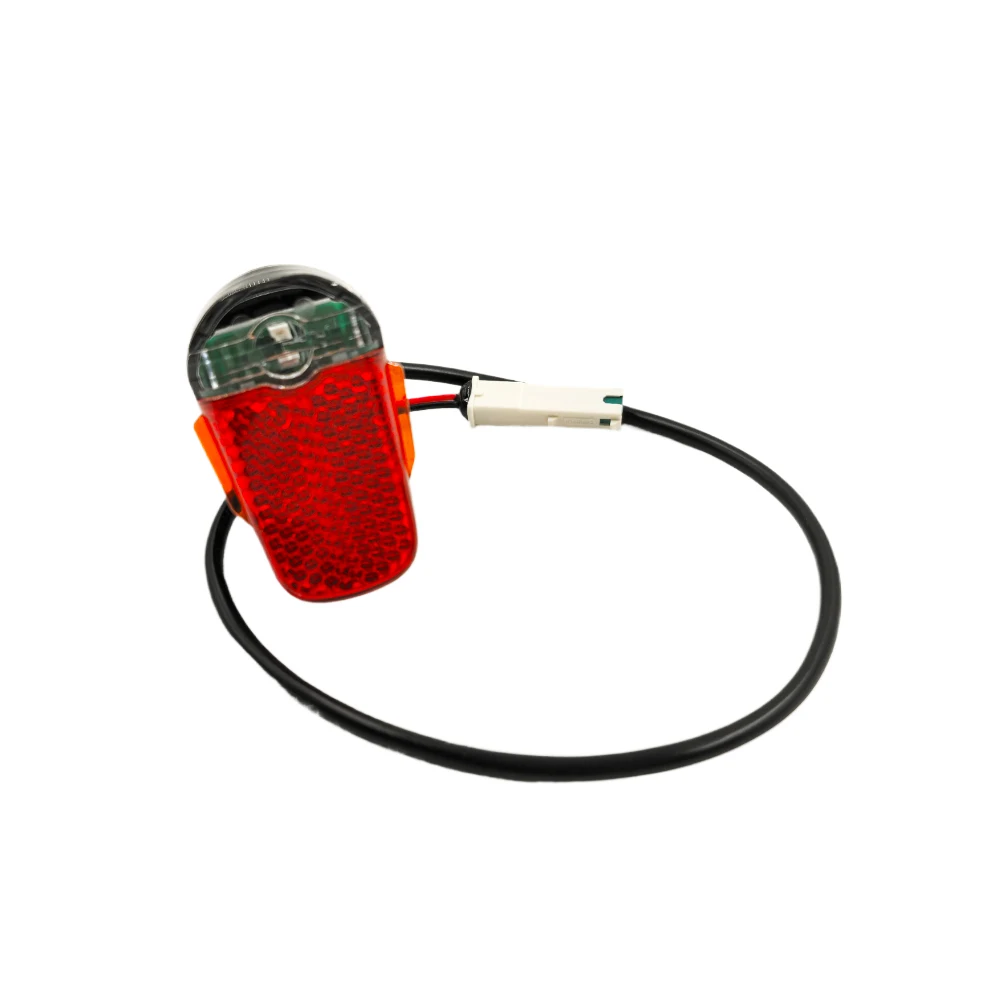 Luz traseira do freio traseiro para scooter elétrico, aviso de segurança, equitação noturna, acessórios de ciclismo, Ninebot Max G30D