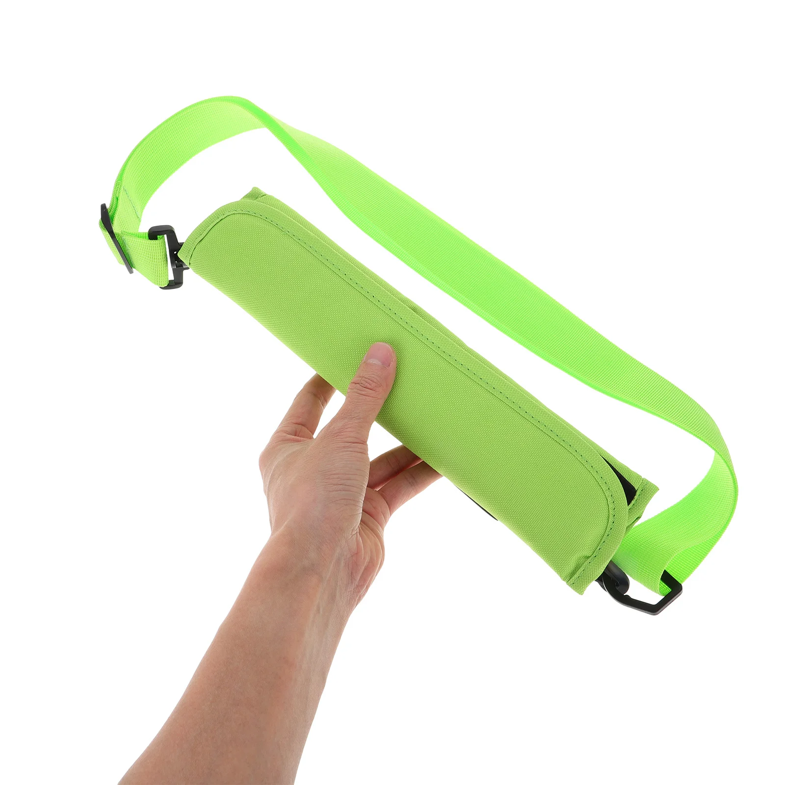 1 قطعة تحمل سعة كبيرة مقاوم للماء قابل للطي خفيفة الوزن حزام قابل للتعديل للسفر ممارسة التخزين تحمل النوادي المحمولة #5