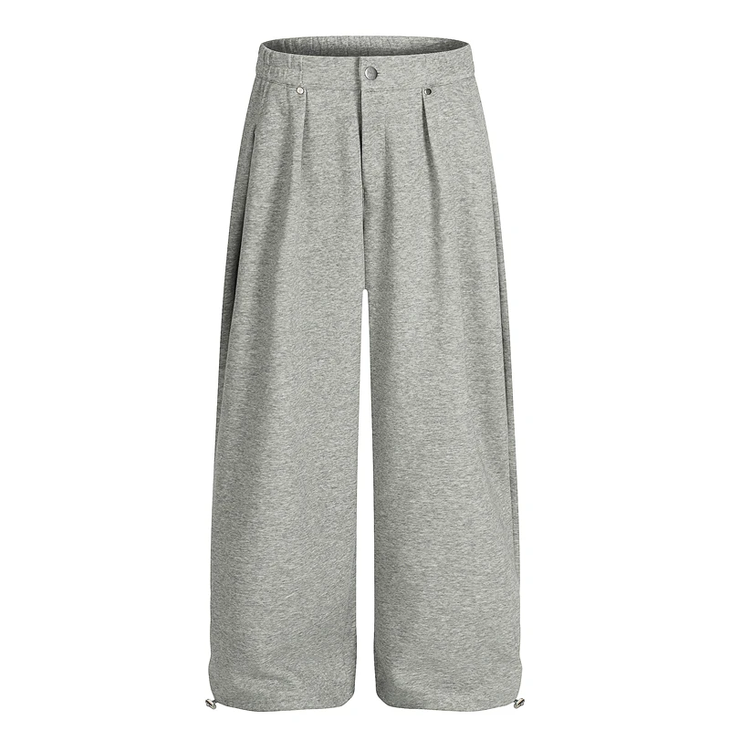 

GXFortune American Sle ey Sports Sweatpants Loose Fit Casual Wide Leg Couple's Loose Trousers Youth Faion Autumn Wear