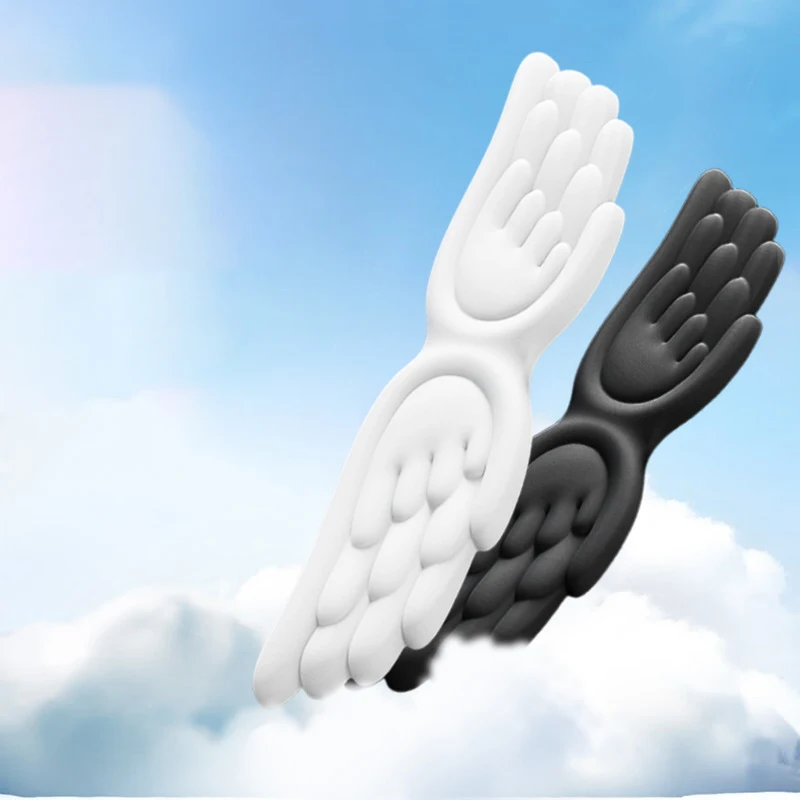 

Mechanical Keyboard Mouse Wrist Rest PC Computer Keyboard Laptops Angel Wing Memory Foam Mouse Cushion Support Pad Wrist Support